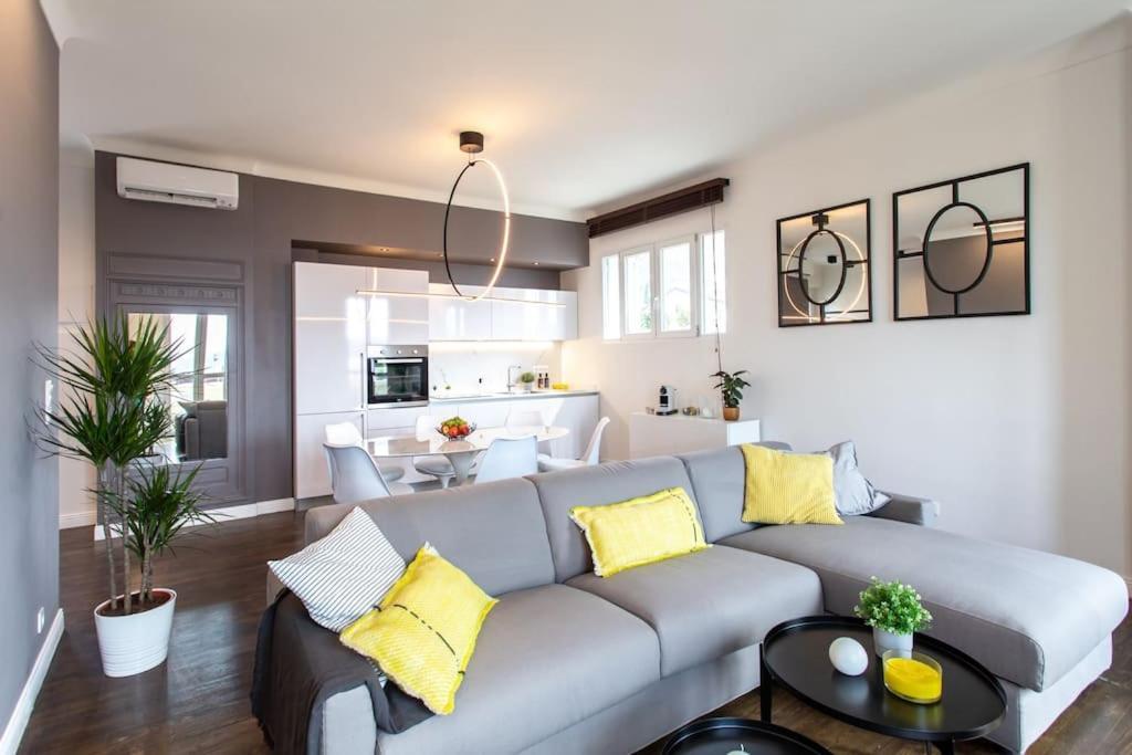 #24 Marie-Claire Suite Sea View/Balcony/Ac/5Min Port Βιλφράνς-συρ-Μερ Εξωτερικό φωτογραφία
