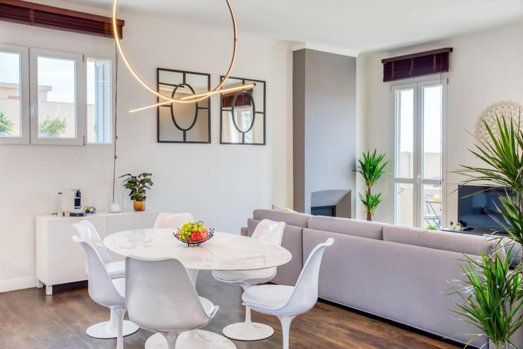 #24 Marie-Claire Suite Sea View/Balcony/Ac/5Min Port Βιλφράνς-συρ-Μερ Εξωτερικό φωτογραφία
