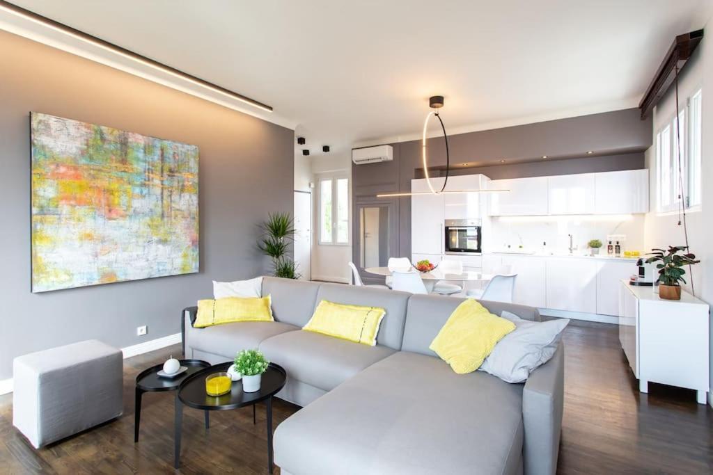 #24 Marie-Claire Suite Sea View/Balcony/Ac/5Min Port Βιλφράνς-συρ-Μερ Εξωτερικό φωτογραφία
